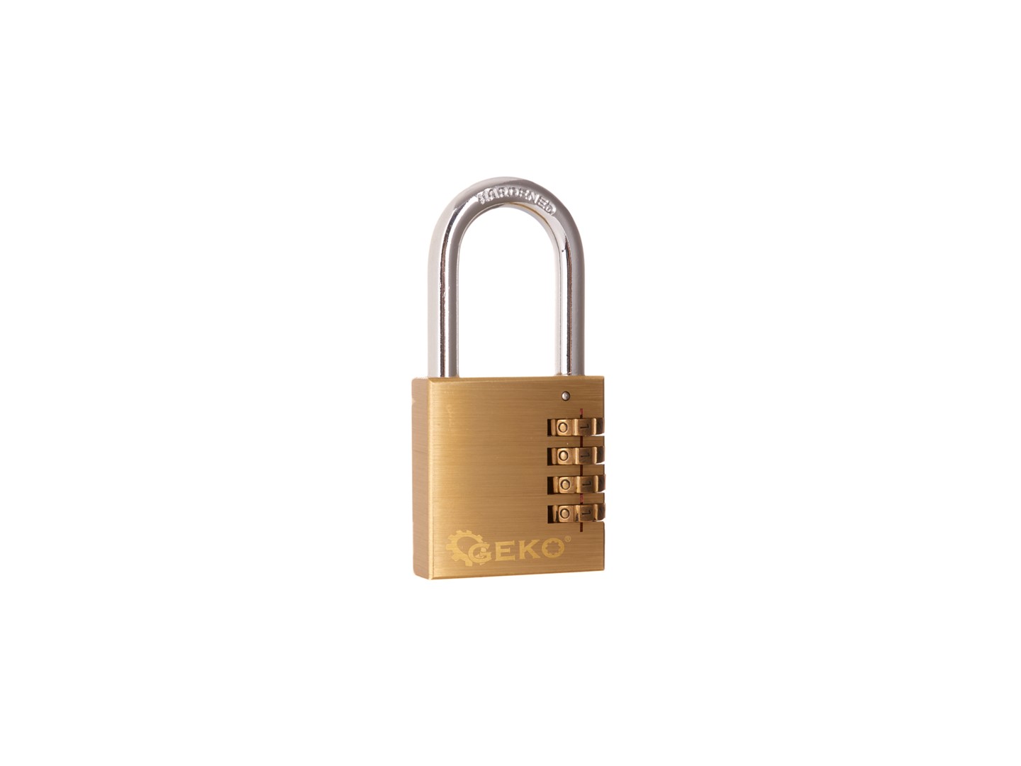 Brass combination padlock 50mm (4 digits)