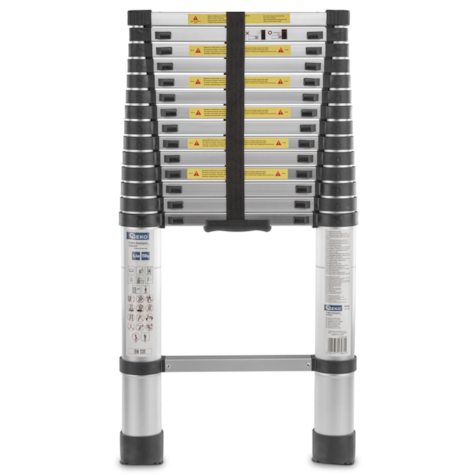 4.4m aluminum telescopic ladder 150kg
