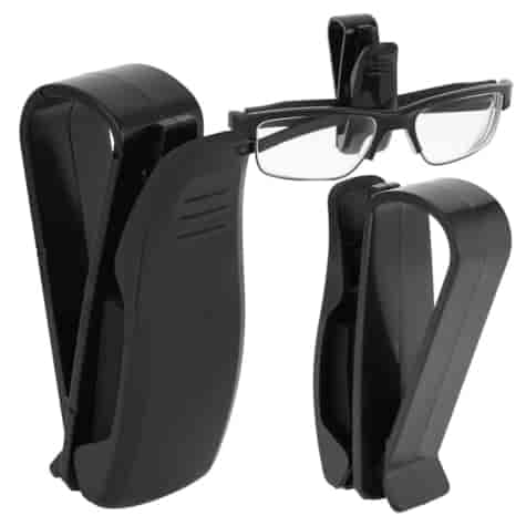 Car holder for glasses