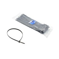 350x3.6mm nylon cables, black colour with UV filter (100pcs)