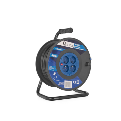 Przedłużacz elektryczny bębnowy 3x1.5mm2 40m (1)
