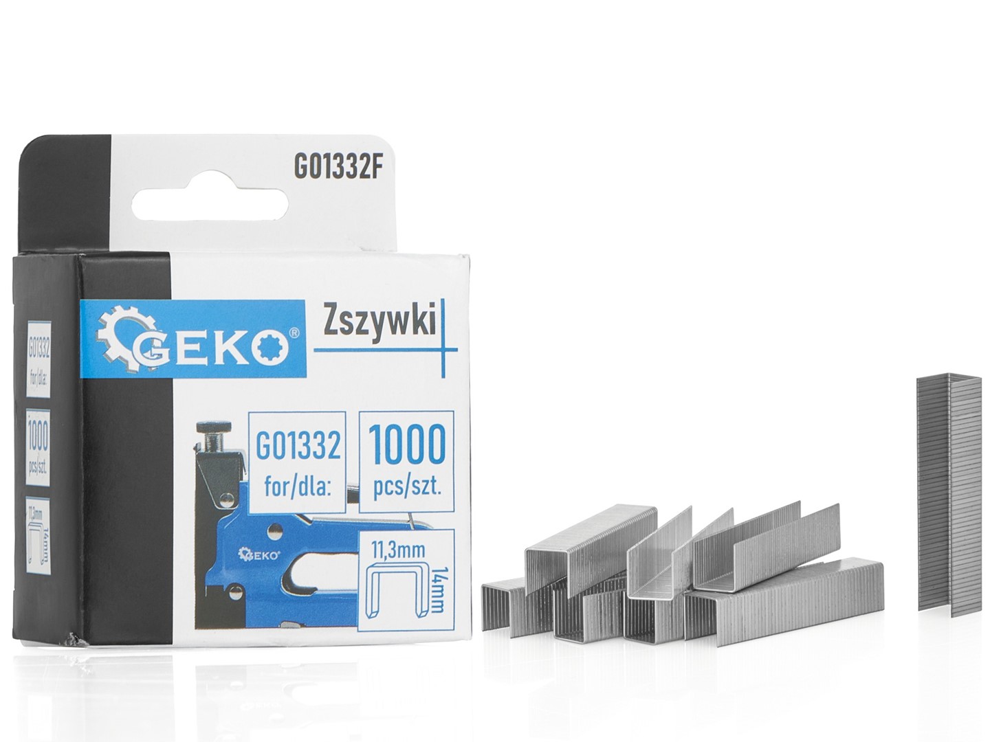 Staples 1.2 x 11.3mm 14mm 1000 pcs