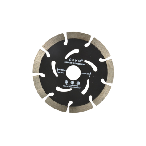 Tarcza diam.125mmx10mm/czarna/GEKO (100)