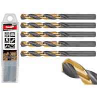HSS 10.50mm black & gold metal twist drill bit