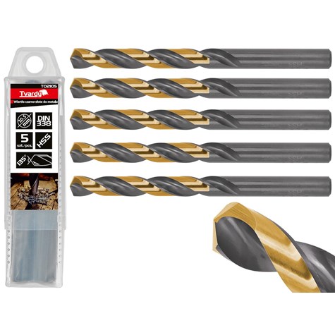 Wiertło czarno-złote do metalu HSS 10.50mm (5/50/300)