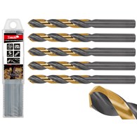 HSS 12.00mm black & gold metal twist drill bit