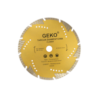 Turbo Teeth Segmented Diamond Blade  Flower  230x22mm GEKO Profi