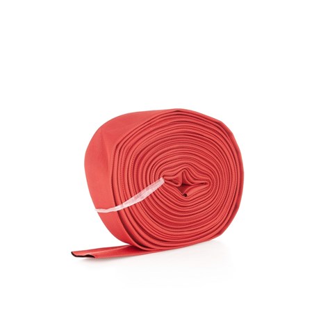 Red fire hose 2  30m without couplings