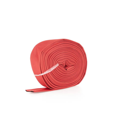 Red fire hose 2  30m without couplings