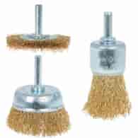 3pc wire brush drill attachments kit