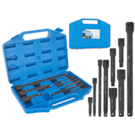 9 Pcs Impact Driver Socket Extension Set 1/4  3/8  1/2  CrV