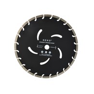 Segmented Rim Diamond Blade BLACK 350x10x25,4mm GEKO