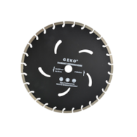 Segmented Rim Diamond Blade BLACK 400x10x32mm GEKO