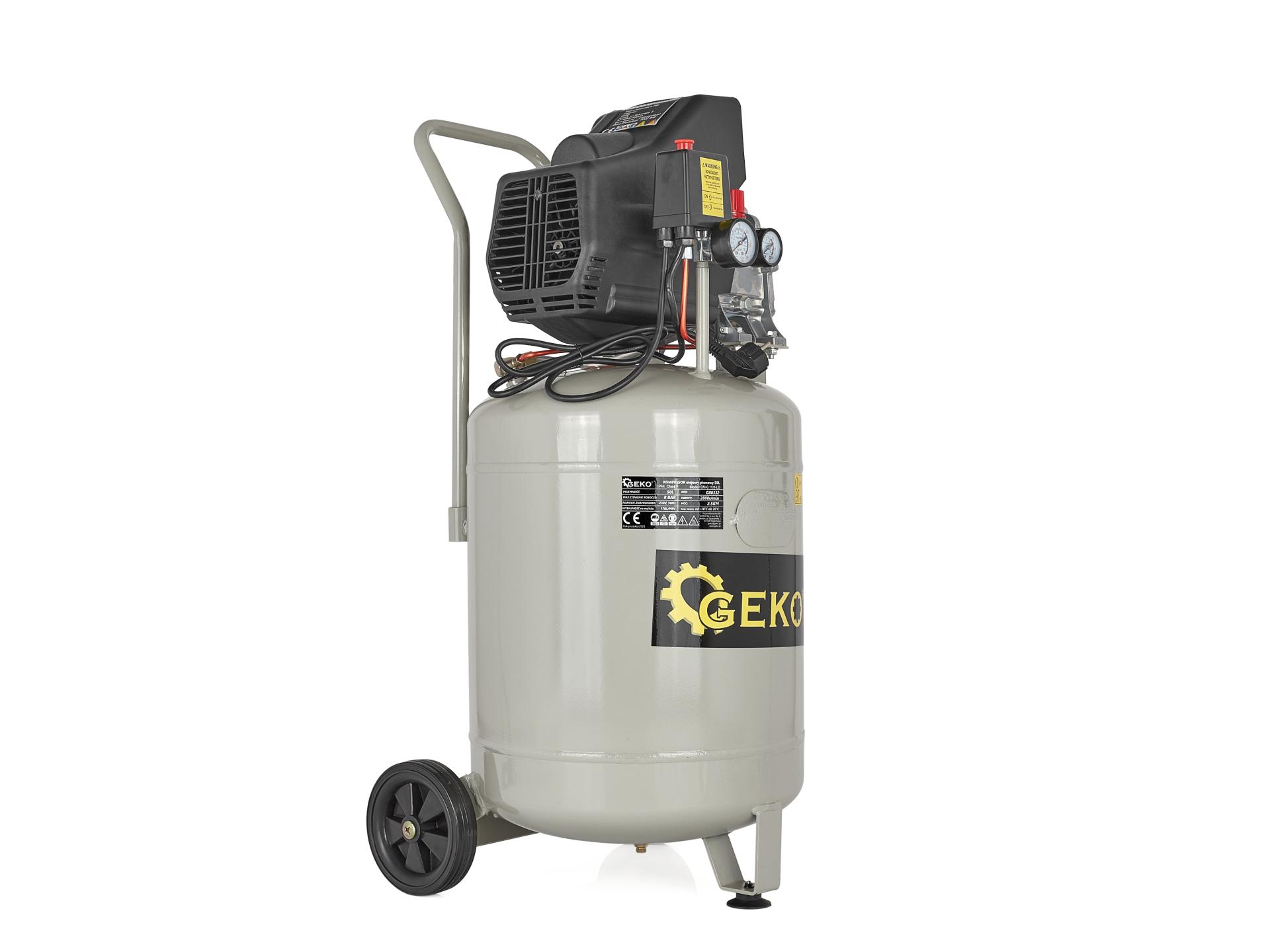 Air oil compressor vertical 50L