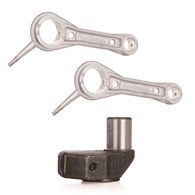 crankshaft + 2 connecting rod set