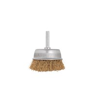 cup  brush with shaft  60mm