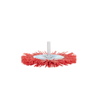 Szczotka boczna nylon trzpień  100mm (100)