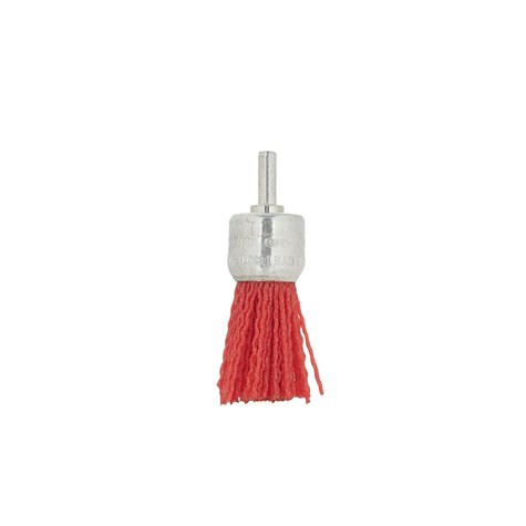 abrasive nylon end brush  24mm