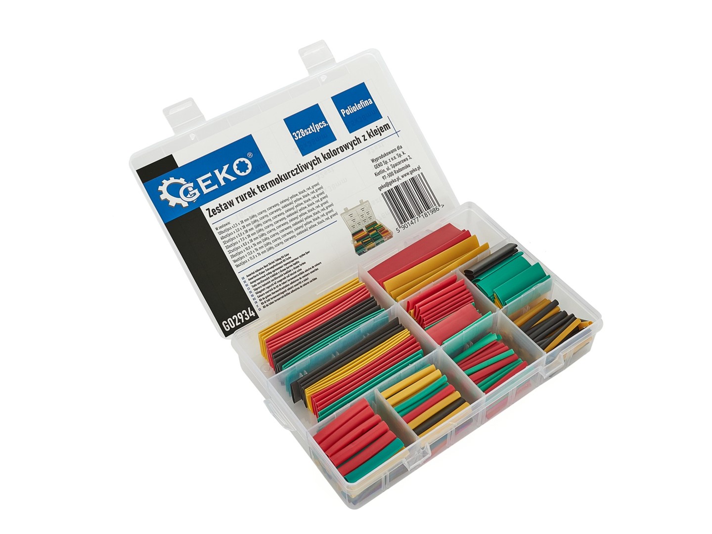 Heat Shrink Tubing Kit Color 328pcs