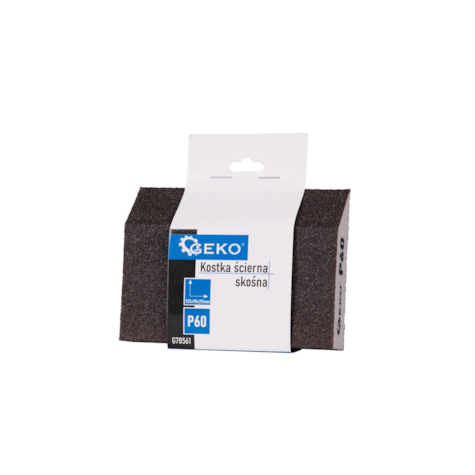 Foam Angled Sanding Block 125x90x25mm P60