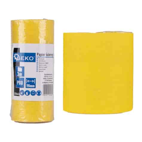 Sandpaper - roll 115mm x 3m P80