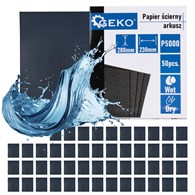 Waterproof sandpaper – sheet 230x280mm P5000