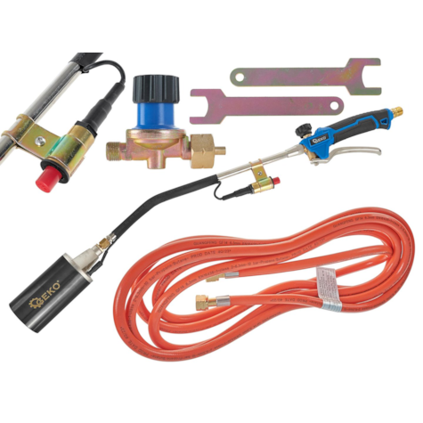 Heating Torch Single Head 60mm L70cm with 5m hose and reducer