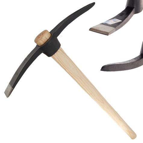 Pickaxe with wooden handle 2.5kg